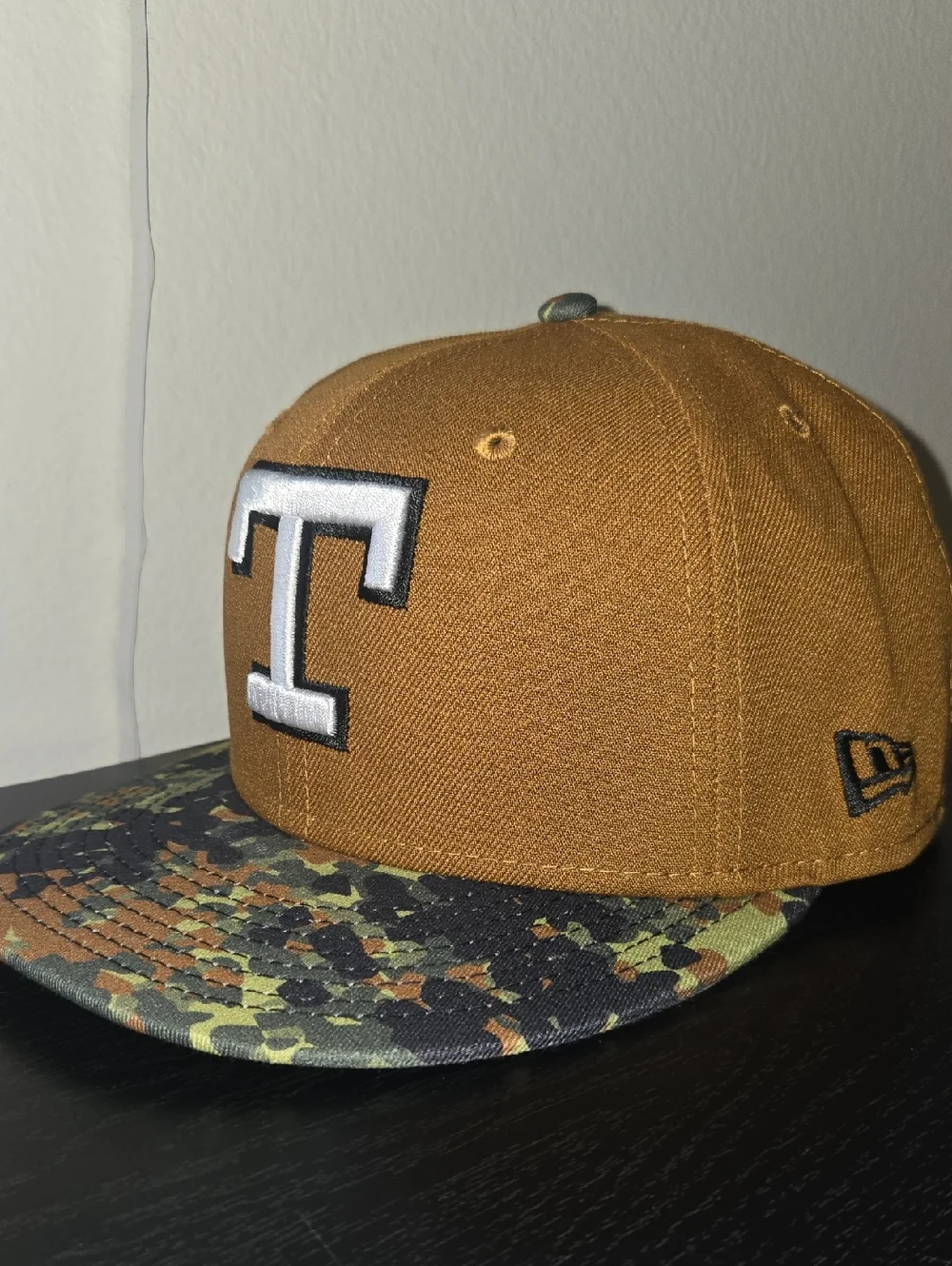 Hat Club Texas Rangers Heritage Logo Patch New Era 59Fifty Fitted Hat 7 3/8 - Picture 4 of 6